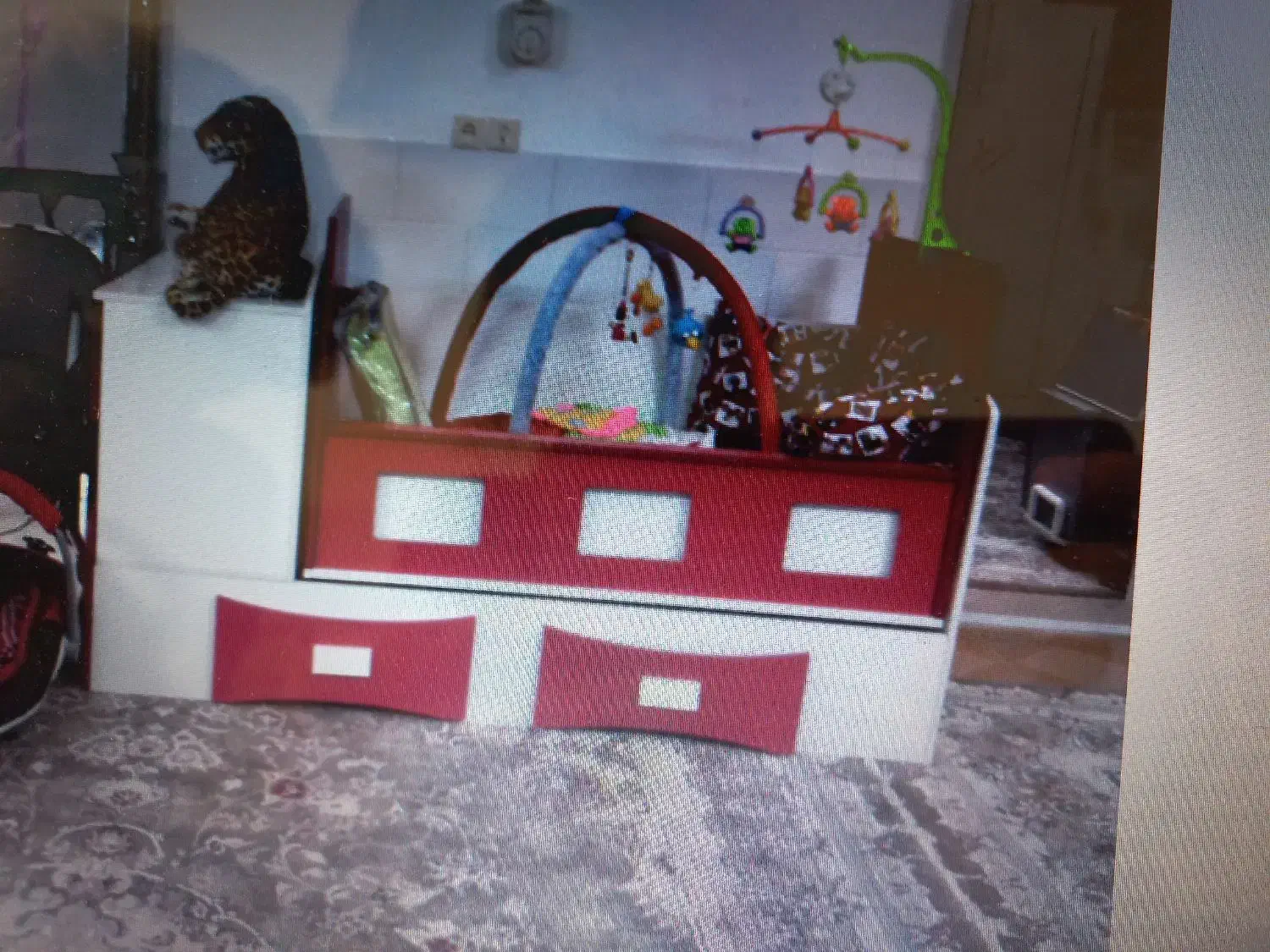 تخت و کمد نوجوان چند منظوره|تخت و سرویس خواب|یزد, |دیوار