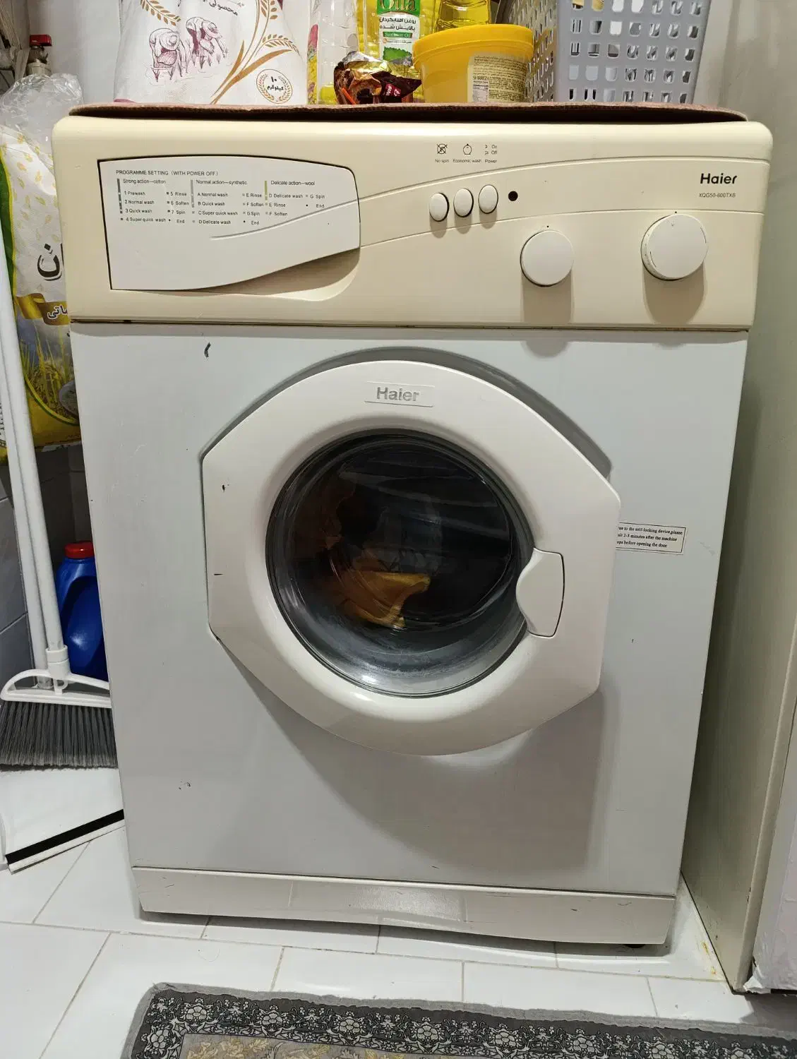 لباسشویی 5 کیلو هایر|ماشین لباسشویی و خشک‌کن لباس|سنندج, |دیوار