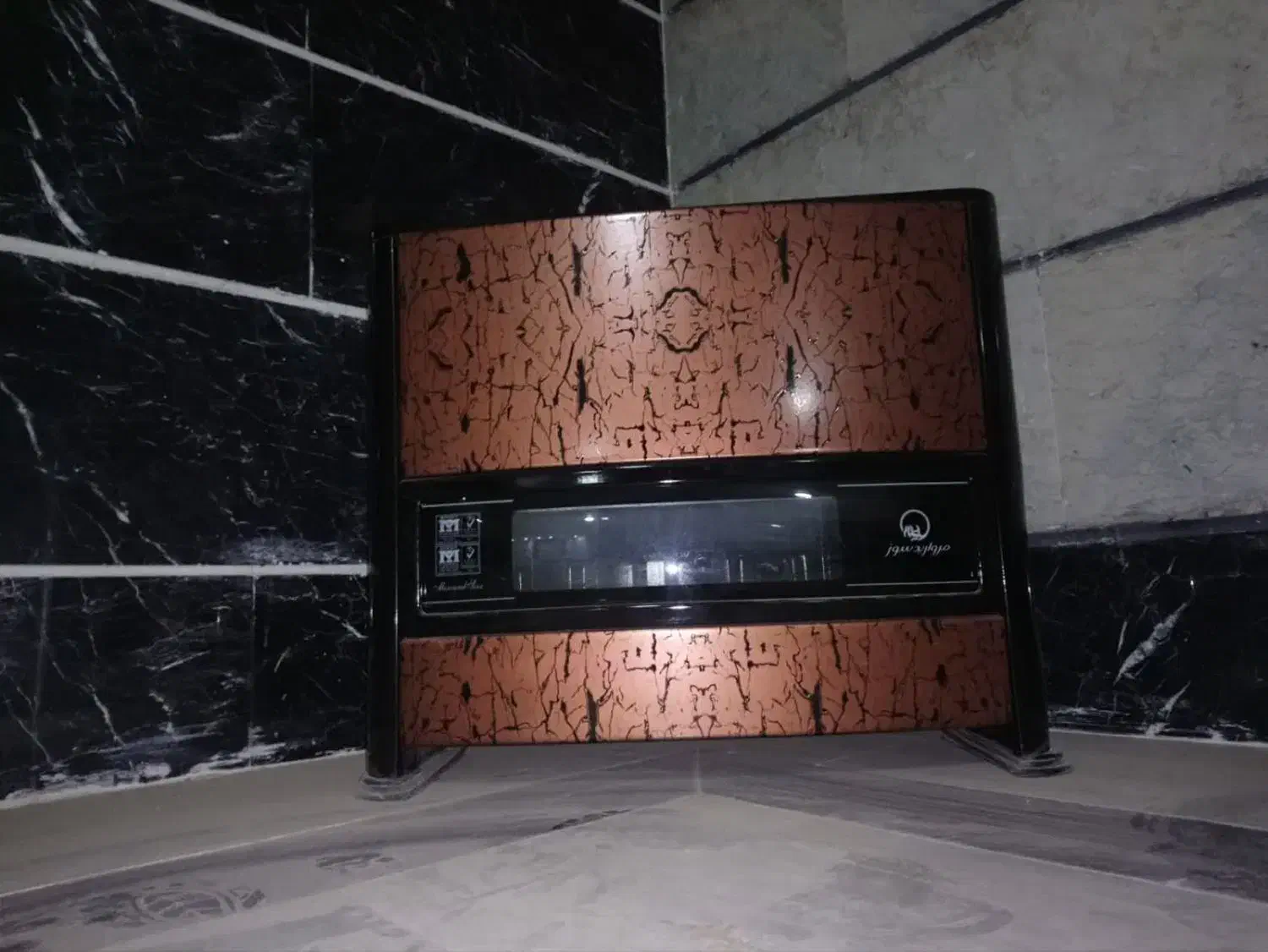 بخاری مروارید سوز کم استفاده شده|بخاری، هیتر، شومینه|هشتگرد, فاز ۳ مهستان|دیوار