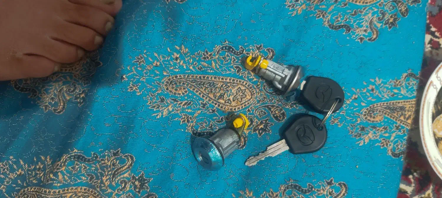 قفل در مزدا همراه کلید نو|قطعات یدکی و لوازم جانبی|شاهرود, |دیوار