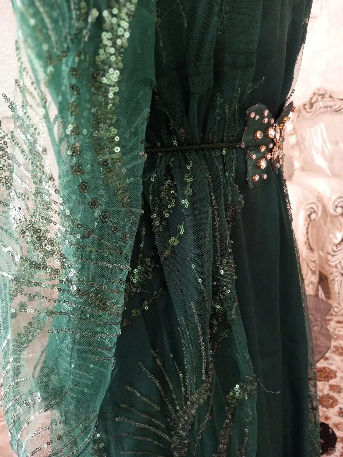 ست لباس با کمربند 830|لباس|جوانرود, |دیوار