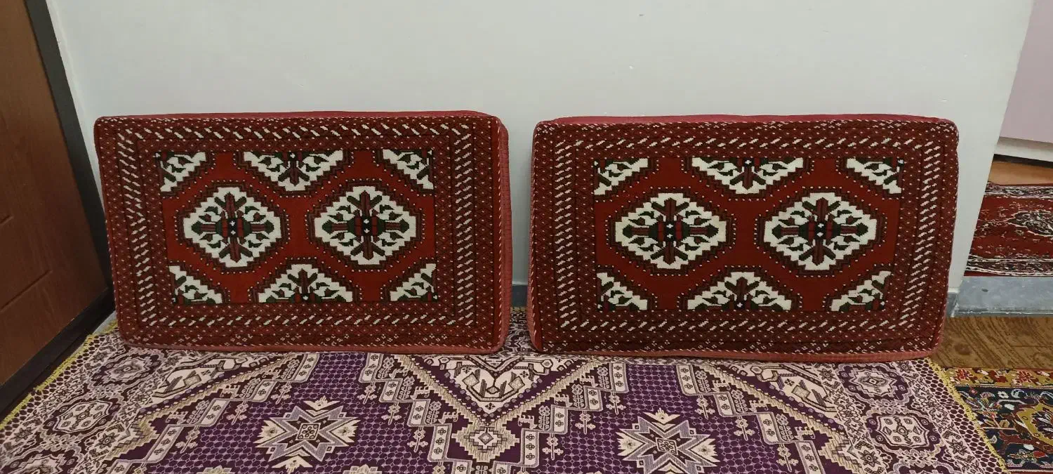 ۲ جفت پشتی دستبافت|پشتی|تبریز, |دیوار