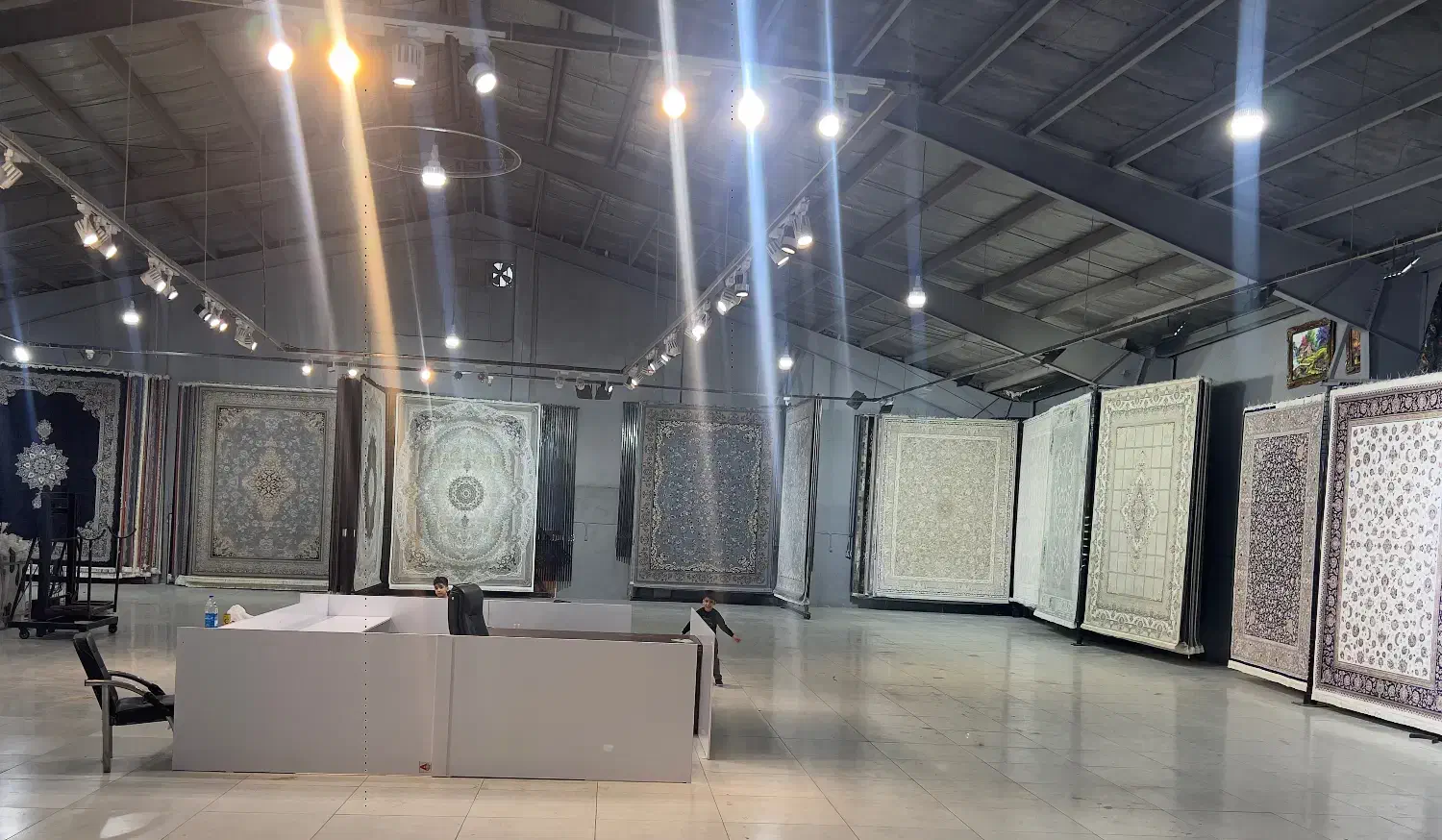 فرش وینتیج خاطره/فرش نمونه سال|فرش|شیراز, لاله|دیوار