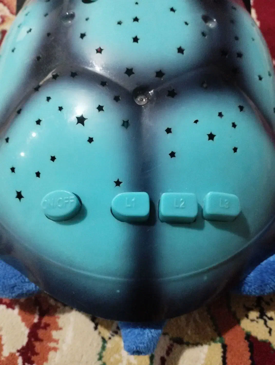 چراغ خواب لاک پشت موزیکال و ستاره|چراغ خواب و آباژور|مراغه, |دیوار