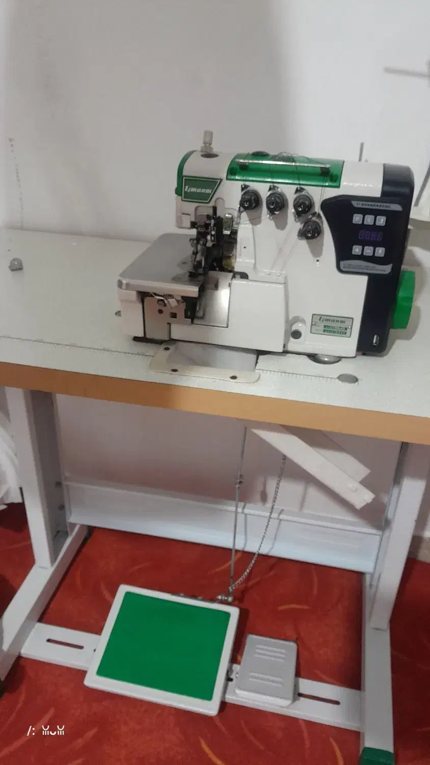 سلام چرخ سردوز صنعتی ۴نخ کامپیوتری|چرخ خیاطی و ریسندگی|ماهدشت, |دیوار