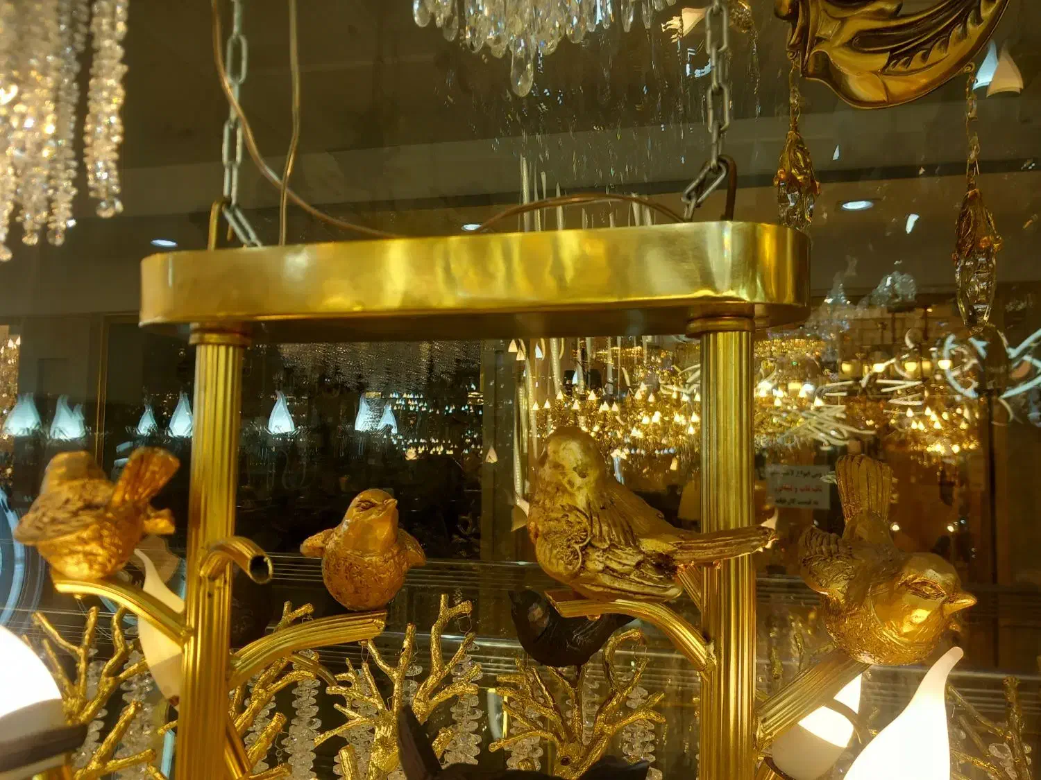 لوستر لاینر کار تک وبینظیر|لوستر و چراغ آویز|تبریز, |دیوار