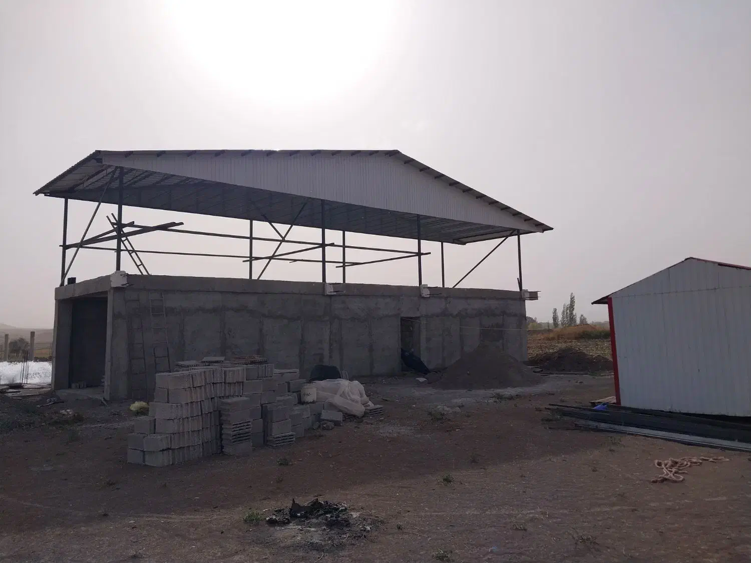 اجرای خرپا پوشش سوله آلاچیق سوله سردرب سایبان|خدمات پیشه و مهارت|اردبیل, |دیوار