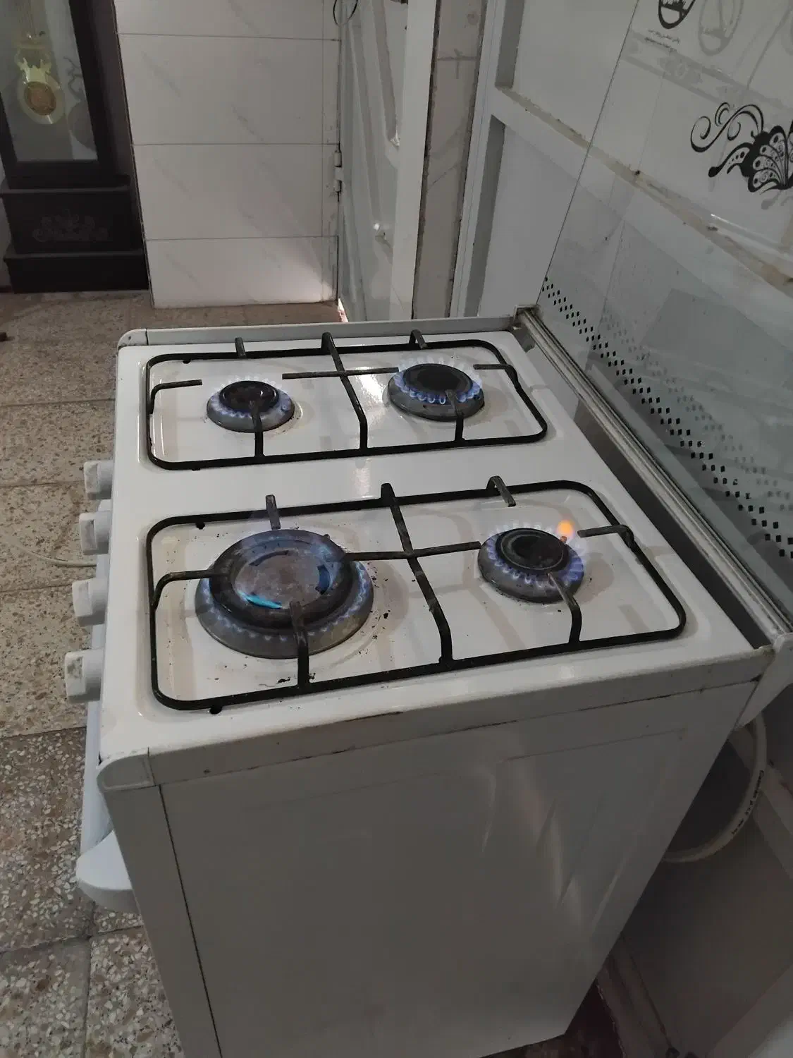 اجاقگاز ۴شعله|اجاق گاز و لوازم برقی پختوپز|کرج, محمد آباد|دیوار