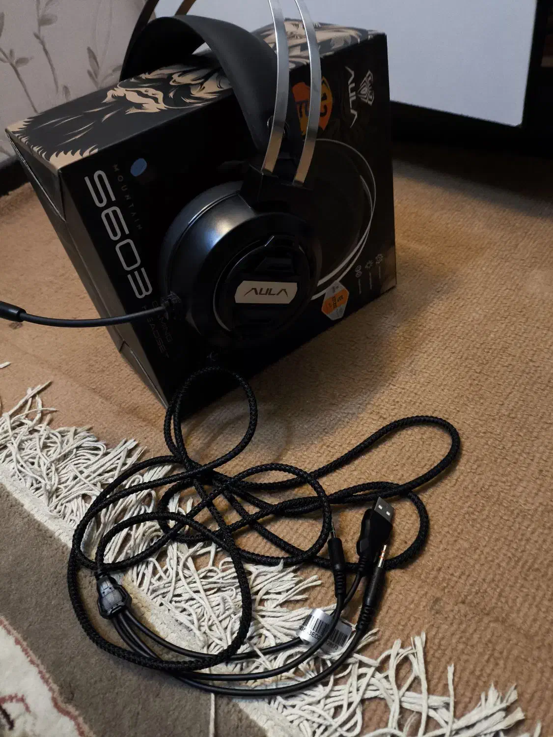 هدست گیمینگ aula s603|قطعات و لوازم جانبی رایانه|اصفهان, عباس‌آباد|دیوار