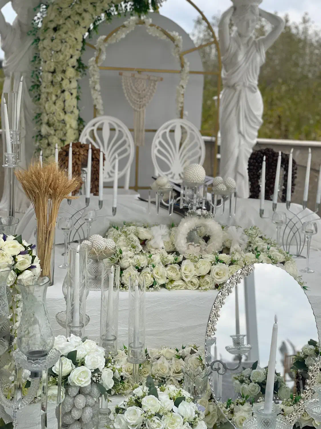 سفره عقد آریایی و عقد اسلامی روف گاردن|خدمات پذیرایی، مراسم|صومعهسرا, |دیوار