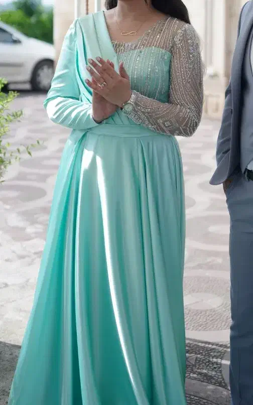 پیراهن مجلسی گندوزی شده|لباس|شهریار, شهریار|دیوار