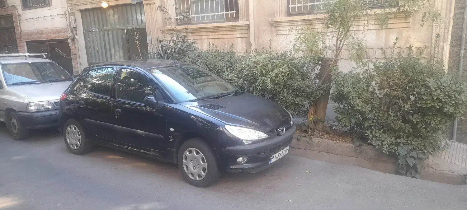 پژو ۲۰۶ مشکی ۱۳۸۸|خودرو سواری و وانت|تهران, مجیدآباد|دیوار