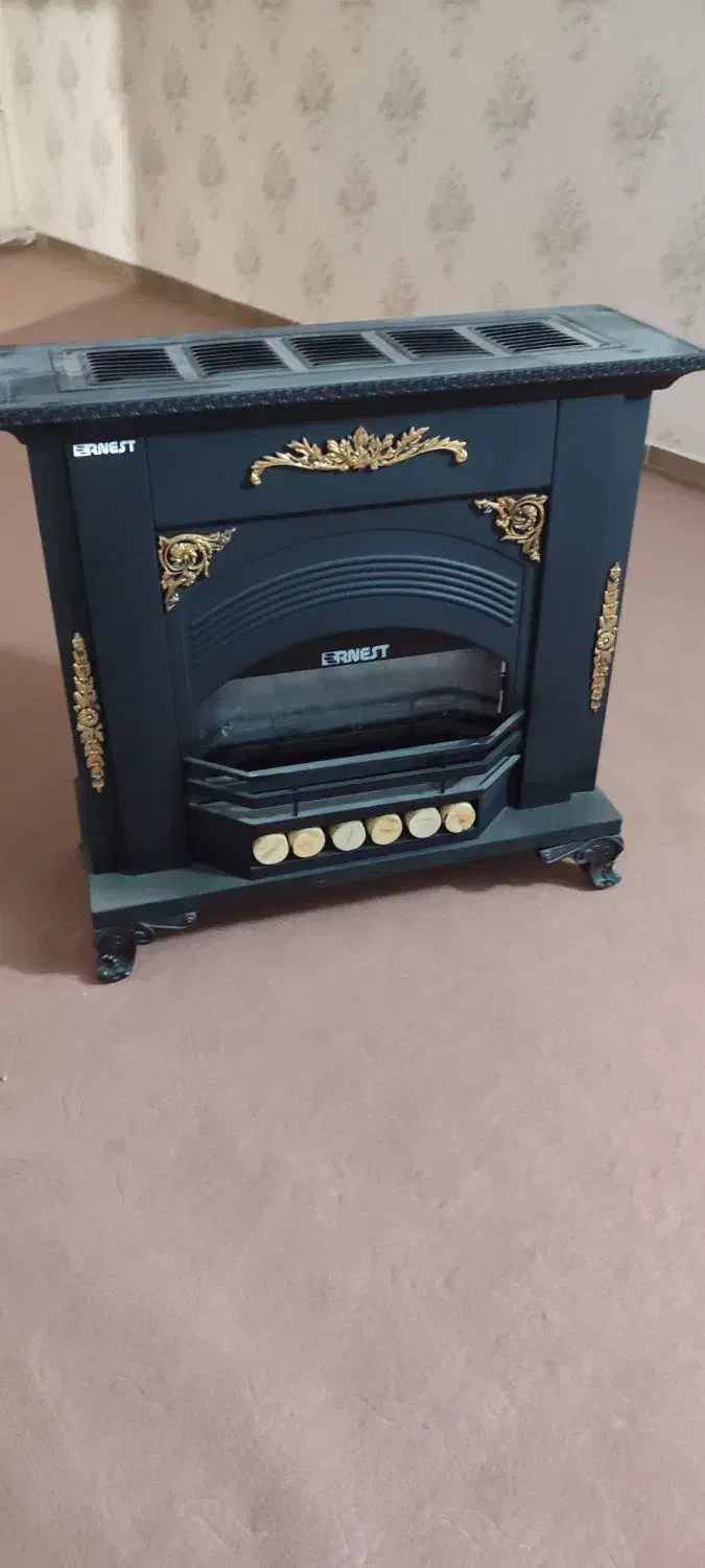 بخاری گازی در حد نو|بخاری، هیتر، شومینه|بهارستان, |دیوار