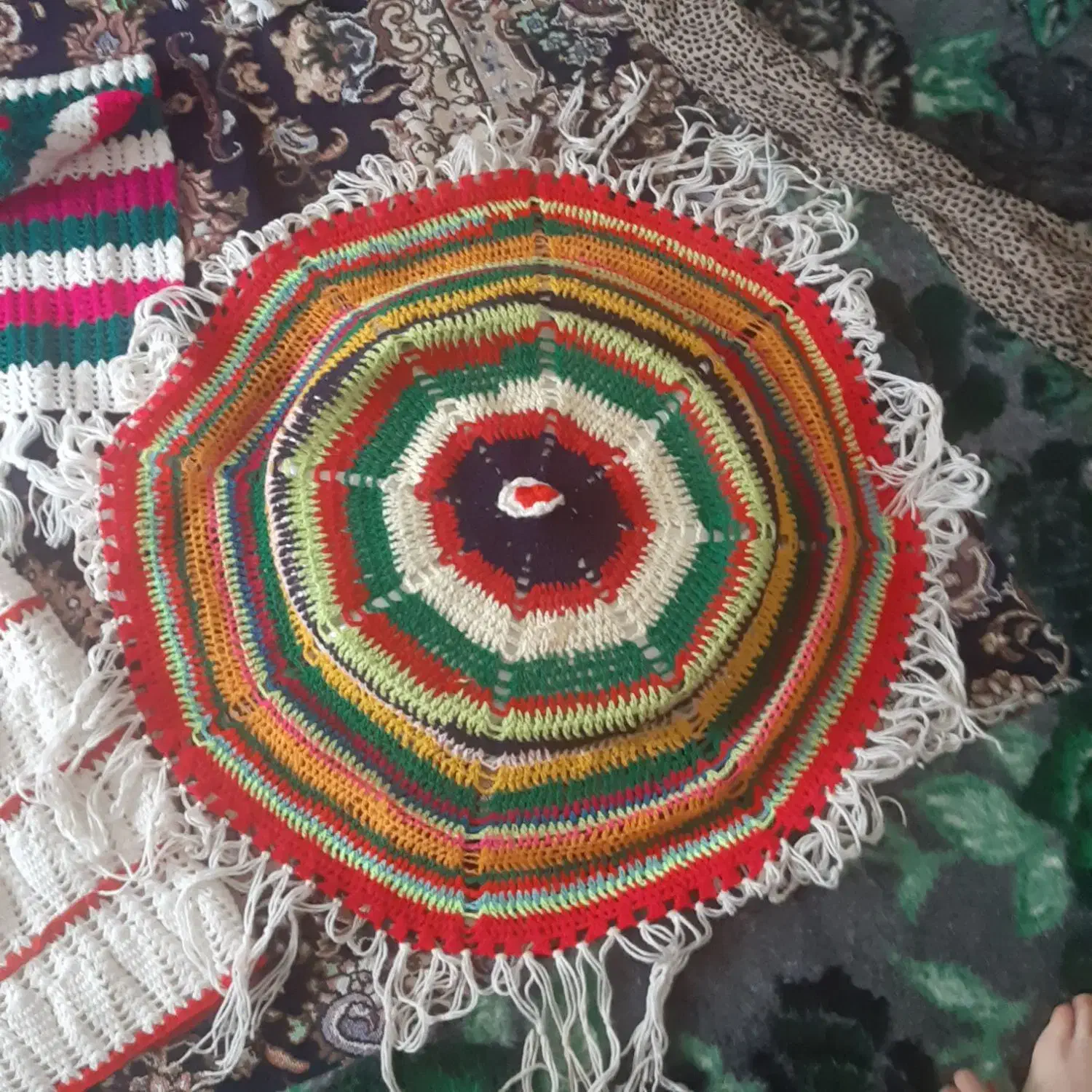 بافتنی قدیمی|صنایع دستی و سایر لوازم تزئینی|میاندوآب, |دیوار