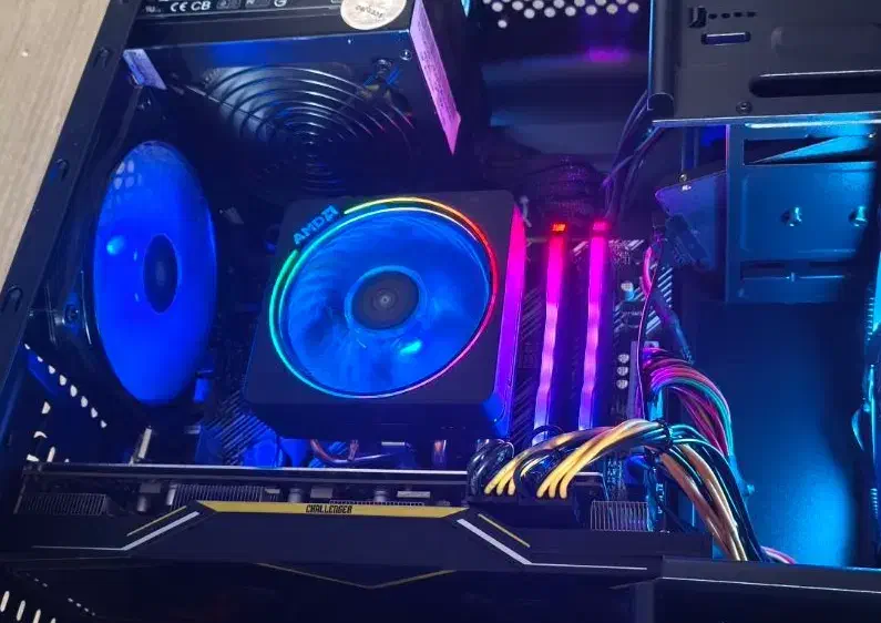 کیس گیمینگ و رندرینگ رایزن|رایانه رومیزی|تهران, سعادت‌آباد|دیوار