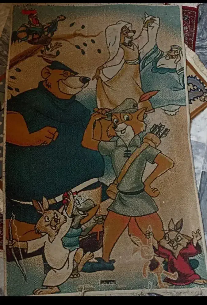 دوعددقالیچه کودکانه|فرش|قرچک, زیبا شهر|دیوار