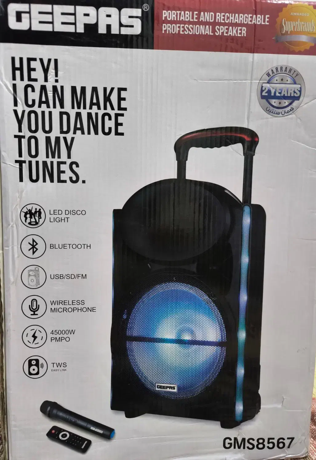 اسپیکر مارک Geepas|سیستم صوتی خانگی|بندر ماهشهر, |دیوار