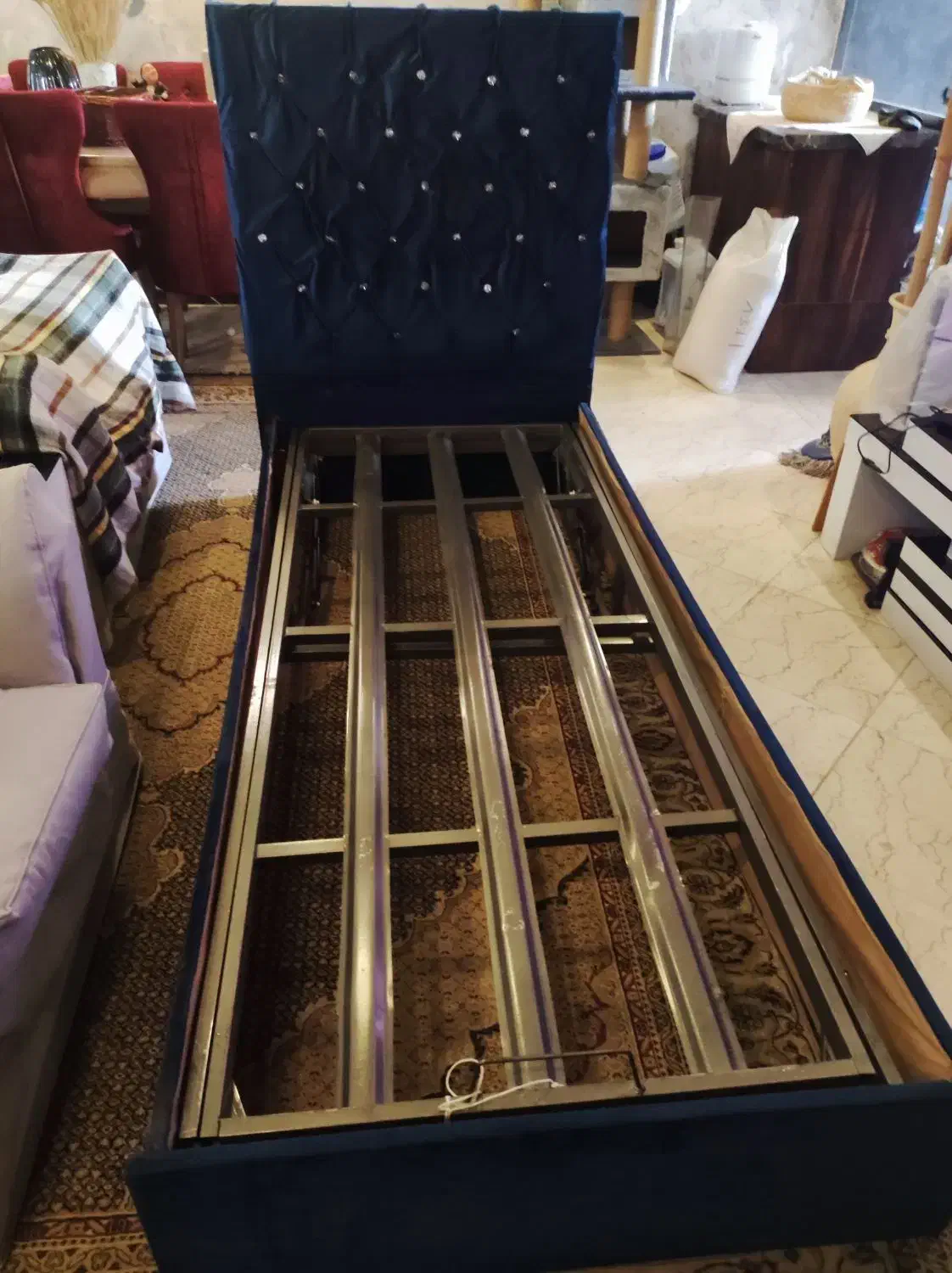 تخت یک نفره با کفی جک دار|تخت و سرویس خواب|تهران, ارم|دیوار