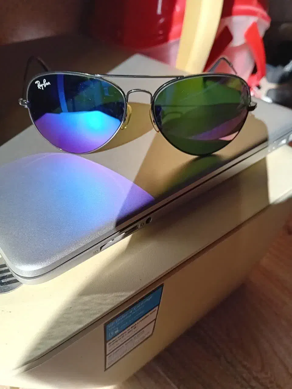 عینک ریبن اصل ایتالیا Rayban|زیورآلات و اکسسوری|رشت, آب و برق|دیوار