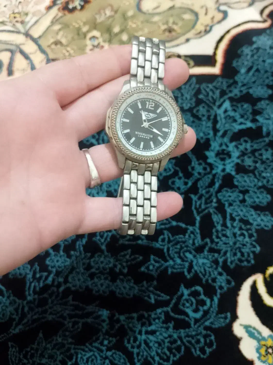 ساعت اصل انگلیسی WING MASTER|ساعت|سنندج, |دیوار