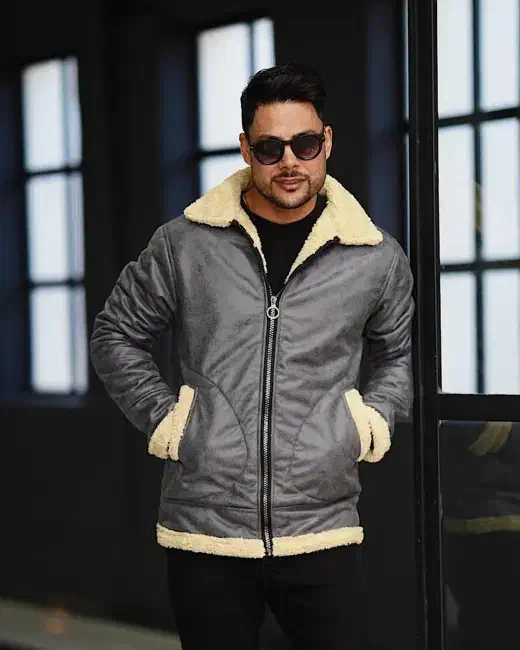 کاپشن بوفالو داخل خز یه کارخفن وشیک..|لباس|بیرجند, |دیوار