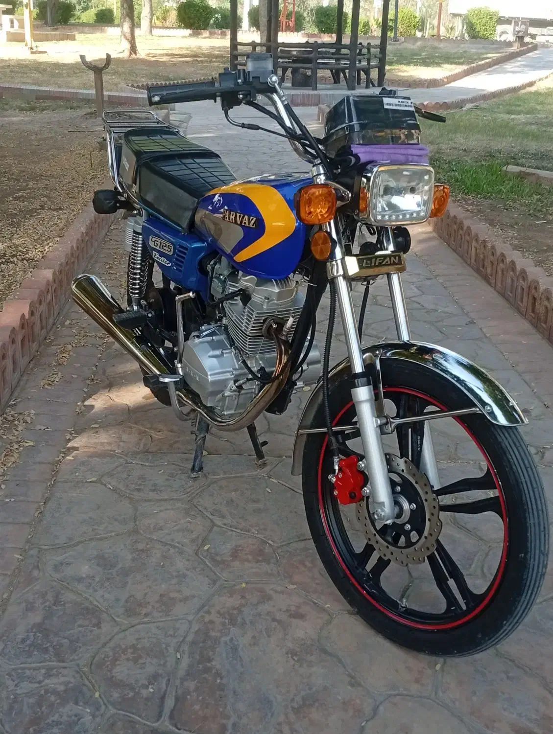 موتور لیفان 1403|موتورسیکلت|امیدیه, |دیوار