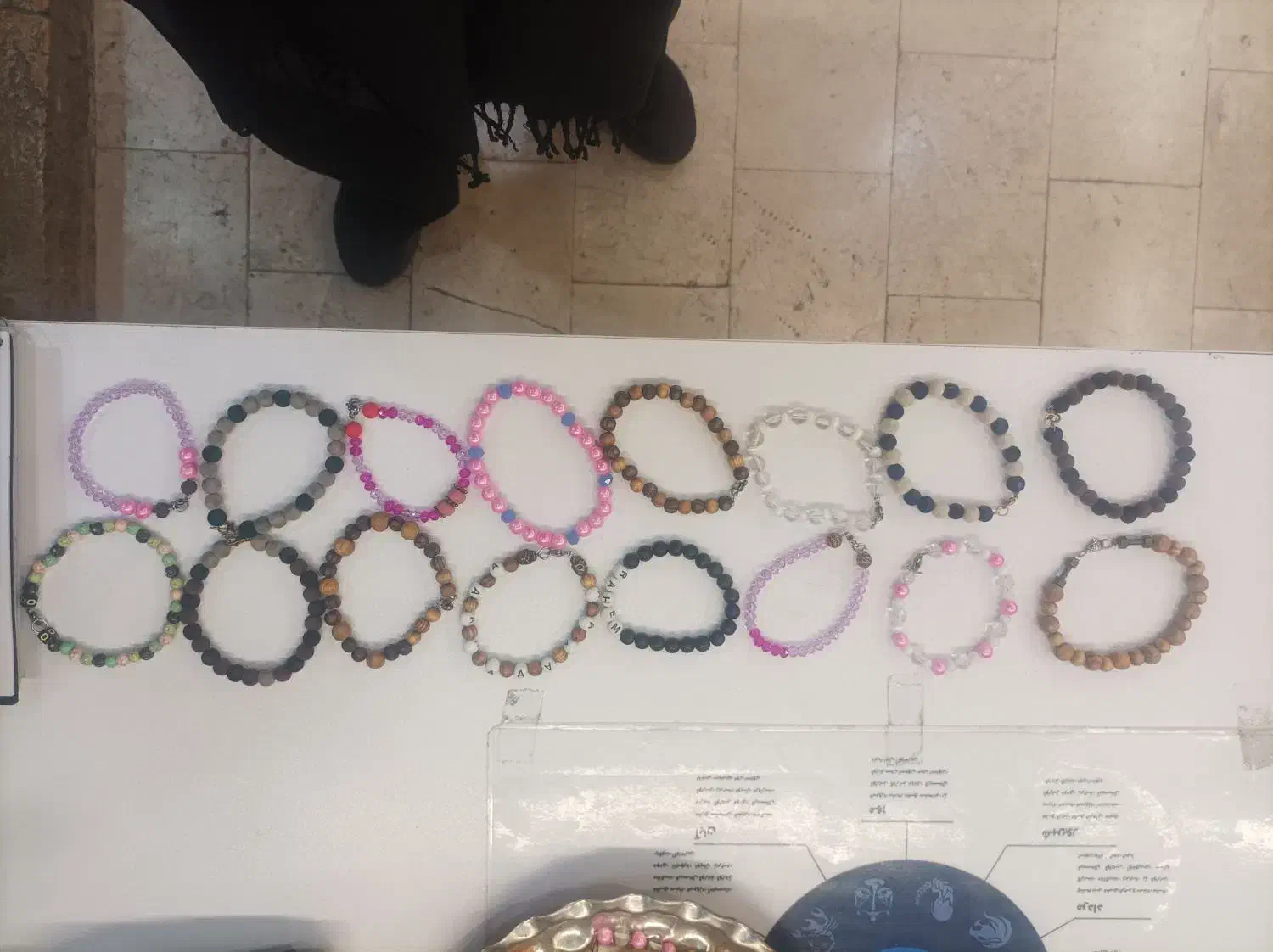 دستبند در چندین رنگ وطرح|بدلیجات|شیراز, کاراندیش|دیوار