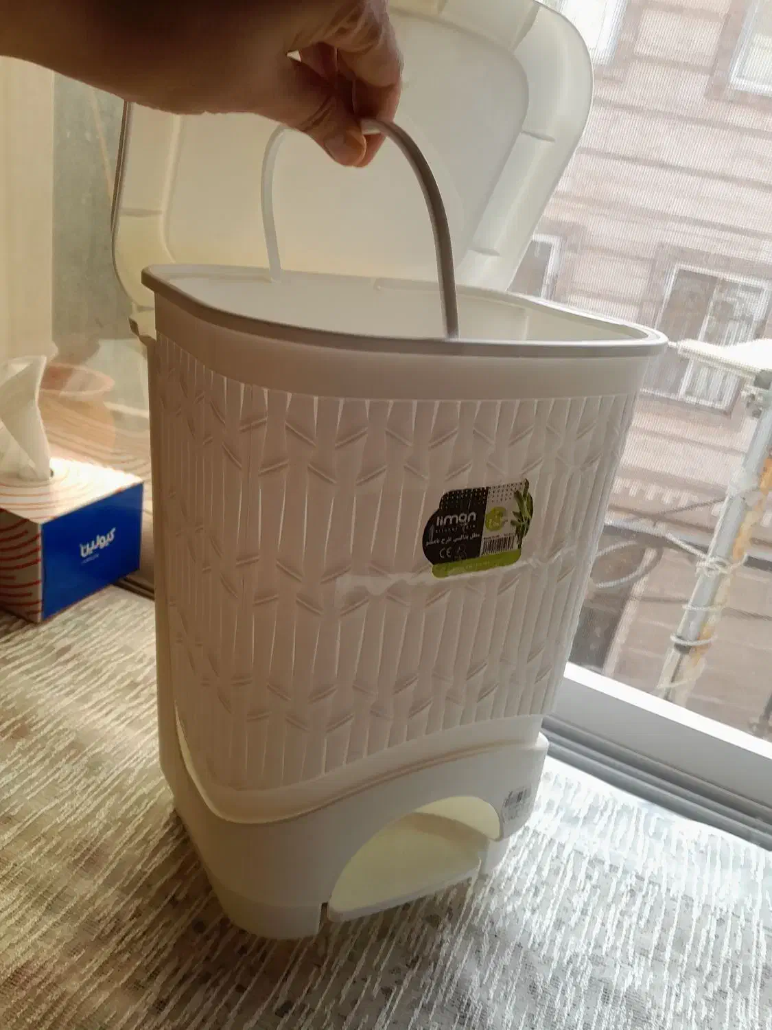 حراج سطل آشغالی زیرقیمت مارک لیمون|لوازم نظافت|لنگرود, |دیوار