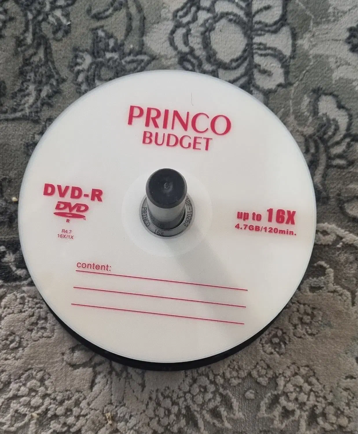 dvd خام Princo 4.7GB|قطعات و لوازم جانبی رایانه|مشهد, سمزقند|دیوار