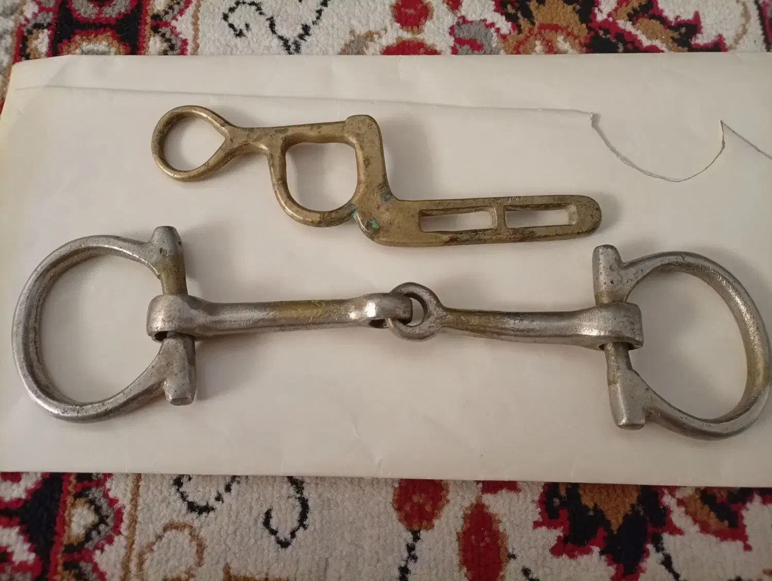 لوازم اسب دهنی جنس قدیم .برنجی|اسب و تجهیزات اسب‌سواری|مشهد, شهید آوینی|دیوار