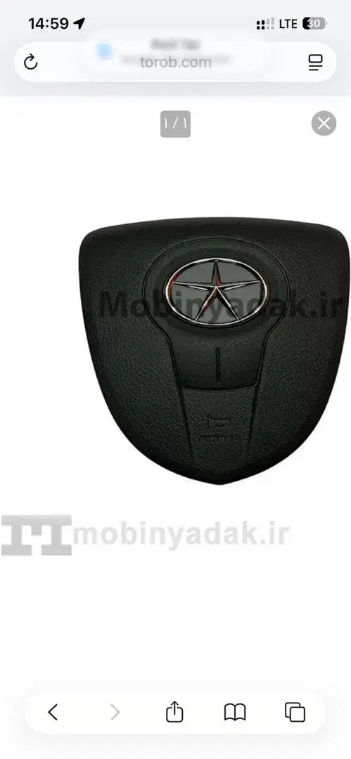 یک جفت چپ و راست ایربگ جک جی فور  صفر|قطعات یدکی و لوازم جانبی|گرگان, |دیوار