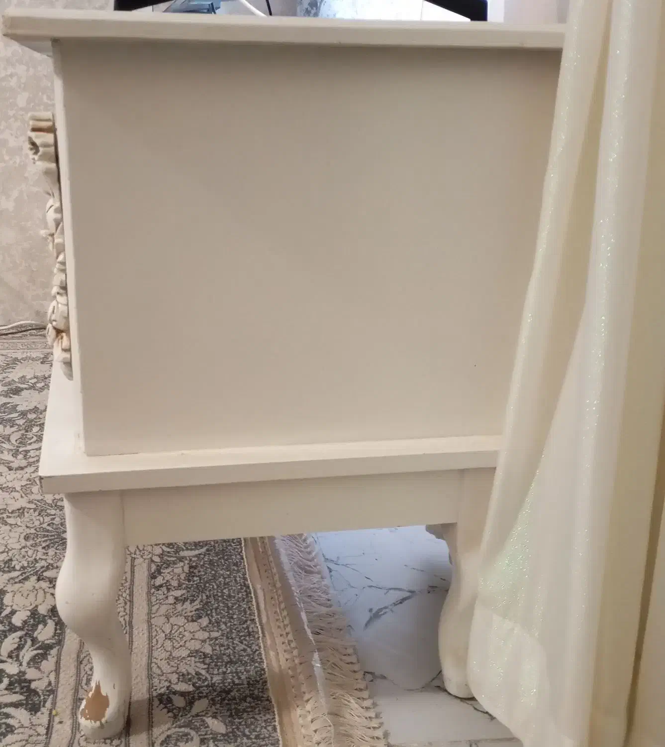 میز تلویزیون سفید|میز تلویزیون|آشخانه, |دیوار