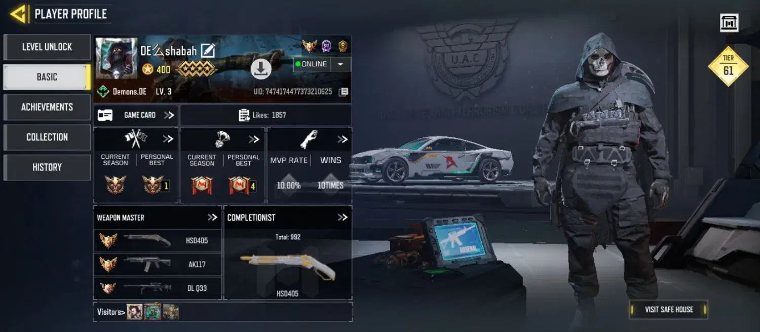 اکانت کالاف دیوتی موبایل|کنسول، بازی ویدئویی و آنلاین|قم, ولیعصر|دیوار