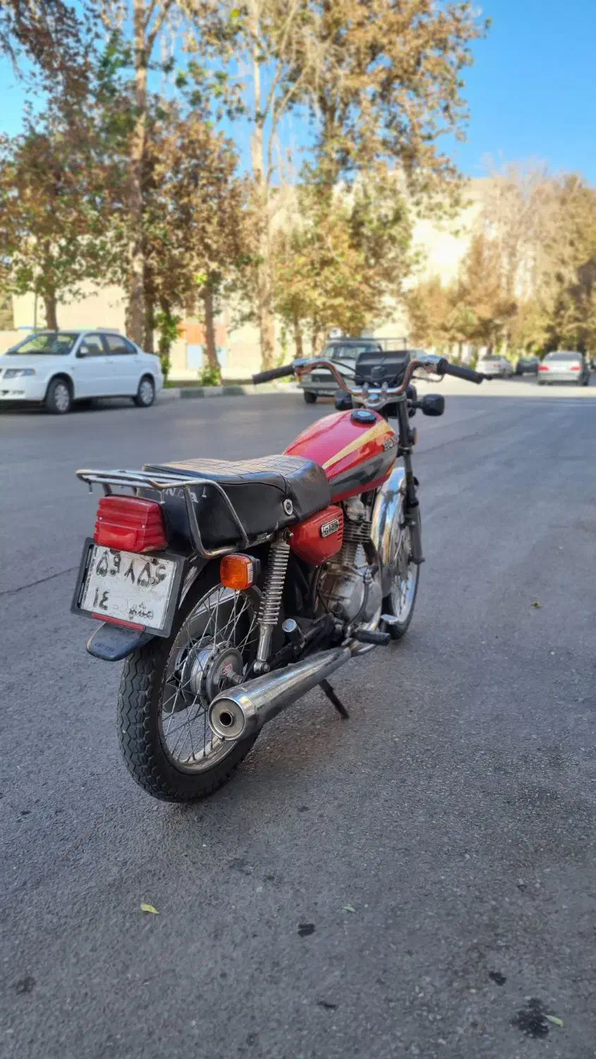 موتورسیکلت هندا ۱۲۵ قرمز|موتورسیکلت|قدس, شهرقدس|دیوار