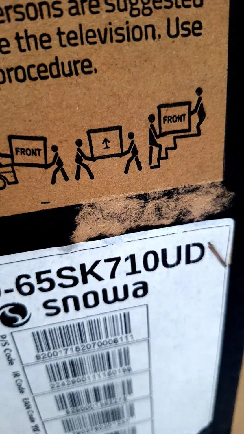 ال ای دی 65 اسنوا هوشمند4k آکبند با ۱۸ ماه گارانتی|تلویزیون و پروژکتور|کرج, حصارک پایین|دیوار