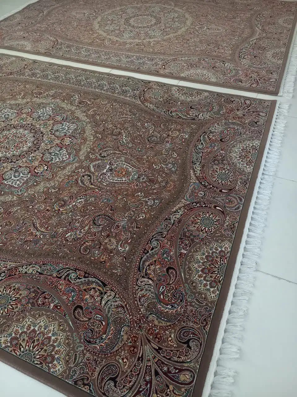 جفت فرش ۶متری ۷۰۰شانه ۲۵۵۰تراکم دستباف گونه|فرش|کرج, کمال‌شهر|دیوار