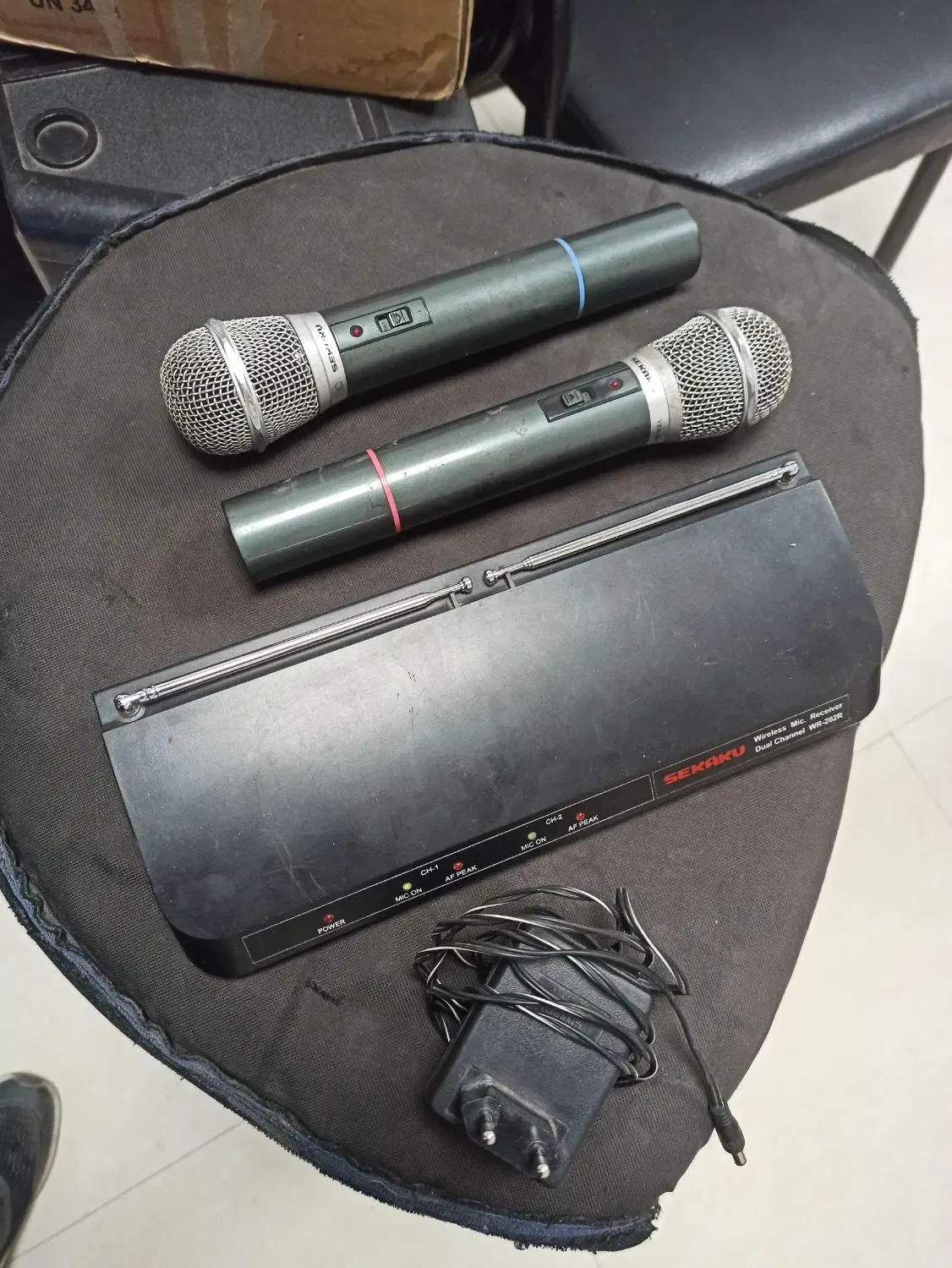 میکروفون بیسیم سکاکو دو دستی|صوتی و تصویری|زنجان, |دیوار