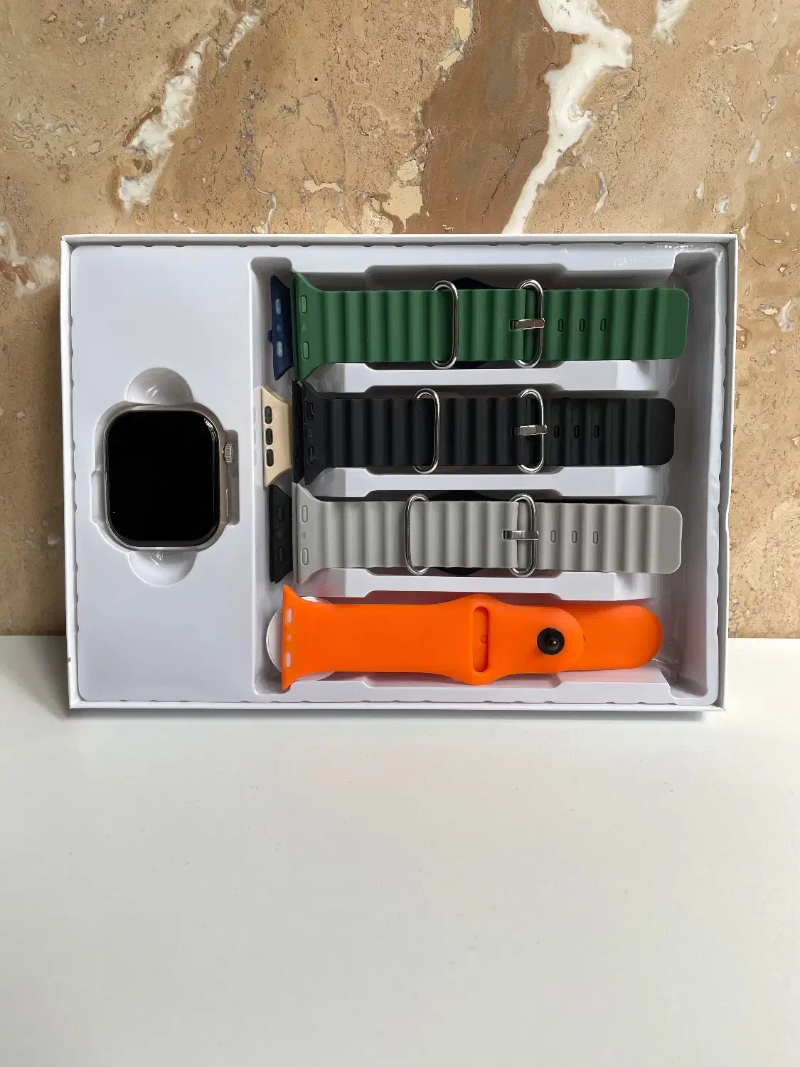 اپل واچ ، ساعت هوشمند مدل kw30 max با 7 تا بند|ساعت|تهران, ابوذر|دیوار