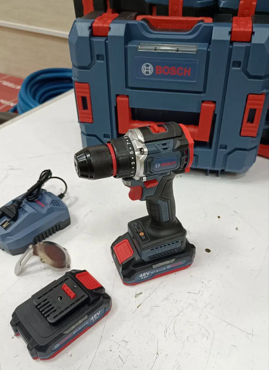 دریل شارژی تمام براشلس ۴۸ولت بوش BOSCH|ابزارآلات|شیراز, شهرک رضوان|دیوار