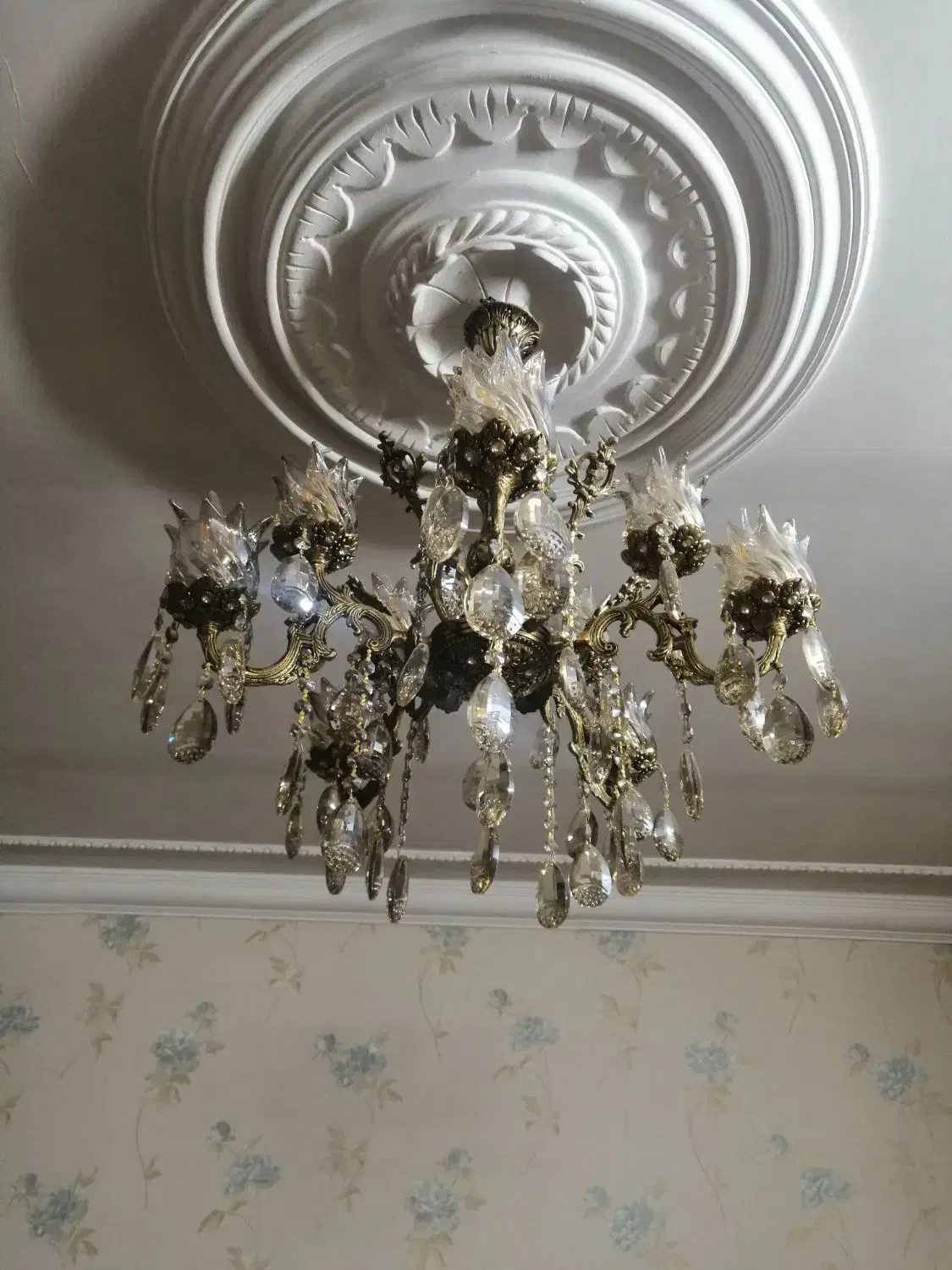 لوستر برنج|لوستر و چراغ آویز|مشهد, هفت تیر (حافظ)|دیوار