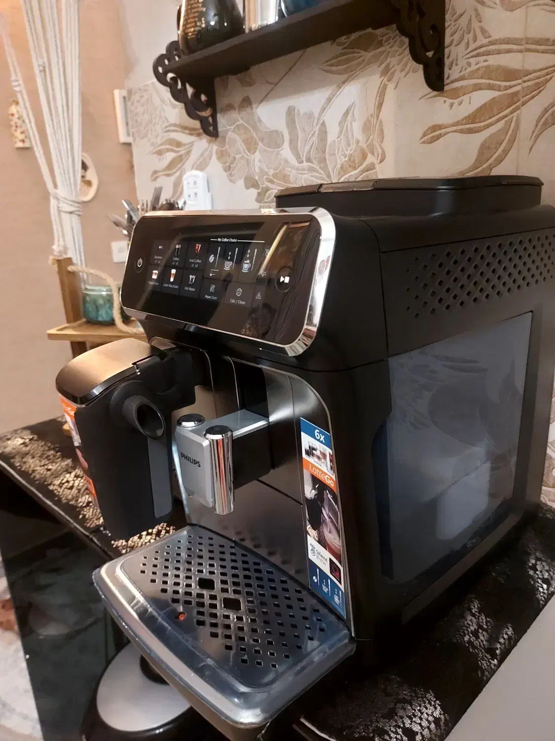 دستگاه اسپرسو ساز تمام اتومات فیلیپس اصلی|سماور، چایساز، قهوهساز|ری, دولتآباد|دیوار