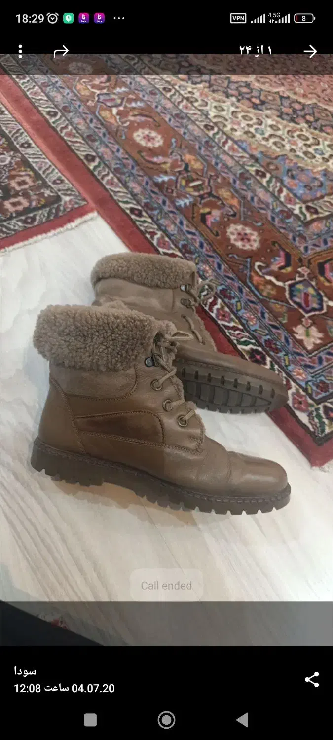 نیم بوت خارجی|کیف، کفش، کمربند|رشت, شالکو|دیوار