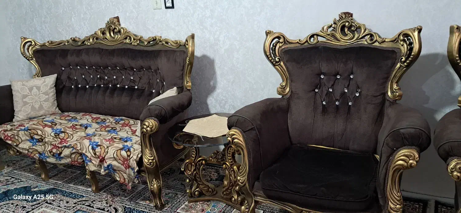 مبل سلطنتی|مبلمان خانگی و میز عسلی|قرچک, مهدیه|دیوار