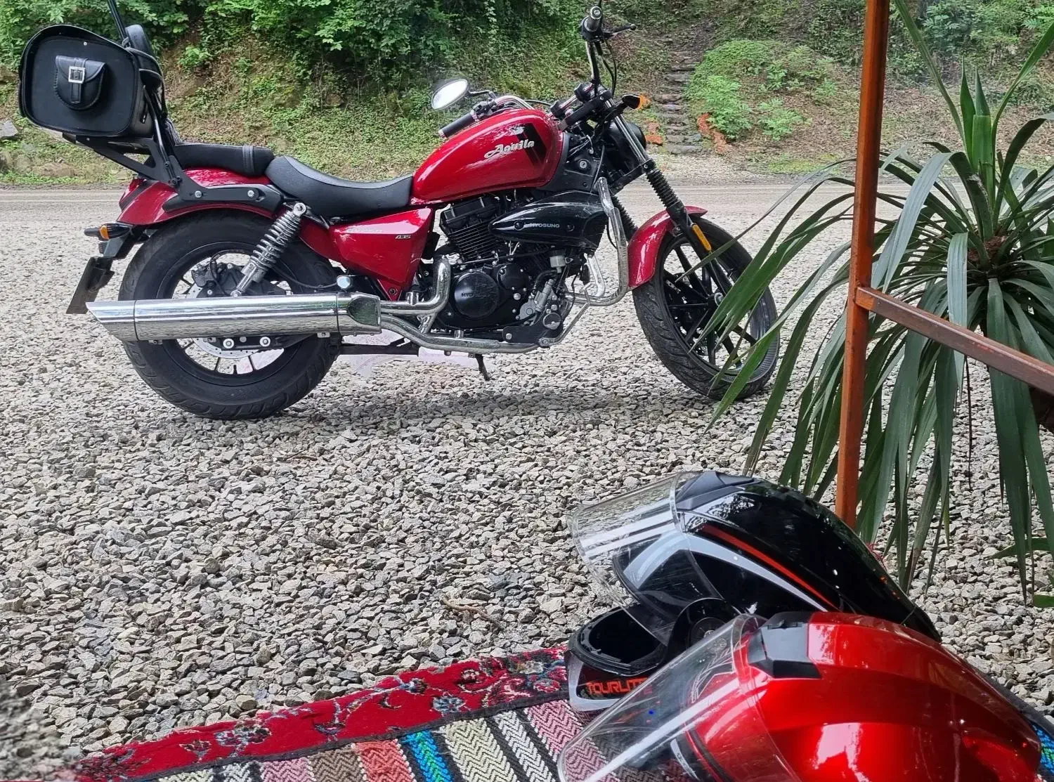 موتور هیوسانگ آکوئیلا۲۵۰ مدل هارلی|موتورسیکلت|تهران, نیروی هوایی (پیروزی)|دیوار