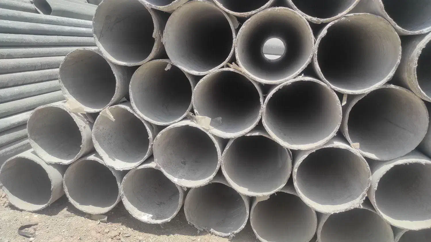 لوله سیمانی الیاف دار|مصالح و تجهیزات ساختمان|کرج, چمن|دیوار