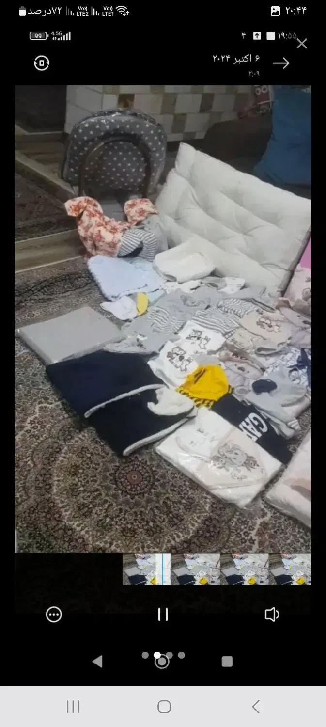 اسباب اثاث بچه  کریر کیسه خواب تخت خواب لباس و...|اسباب و اثاث بچه|کرمان, |دیوار