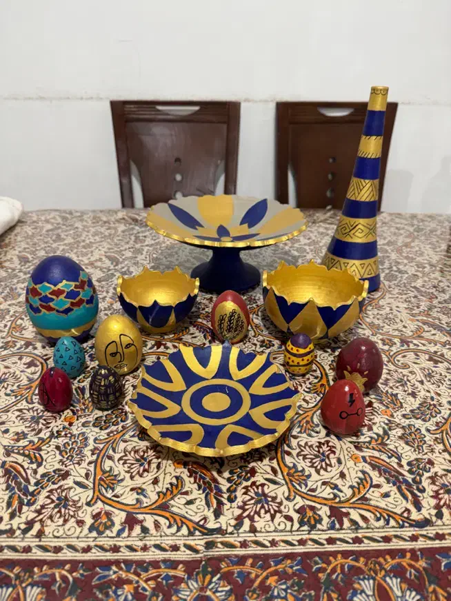 ست هفت سین، نقاشی با دست|صنایع دستی و سایر لوازم تزئینی|ساری, |دیوار