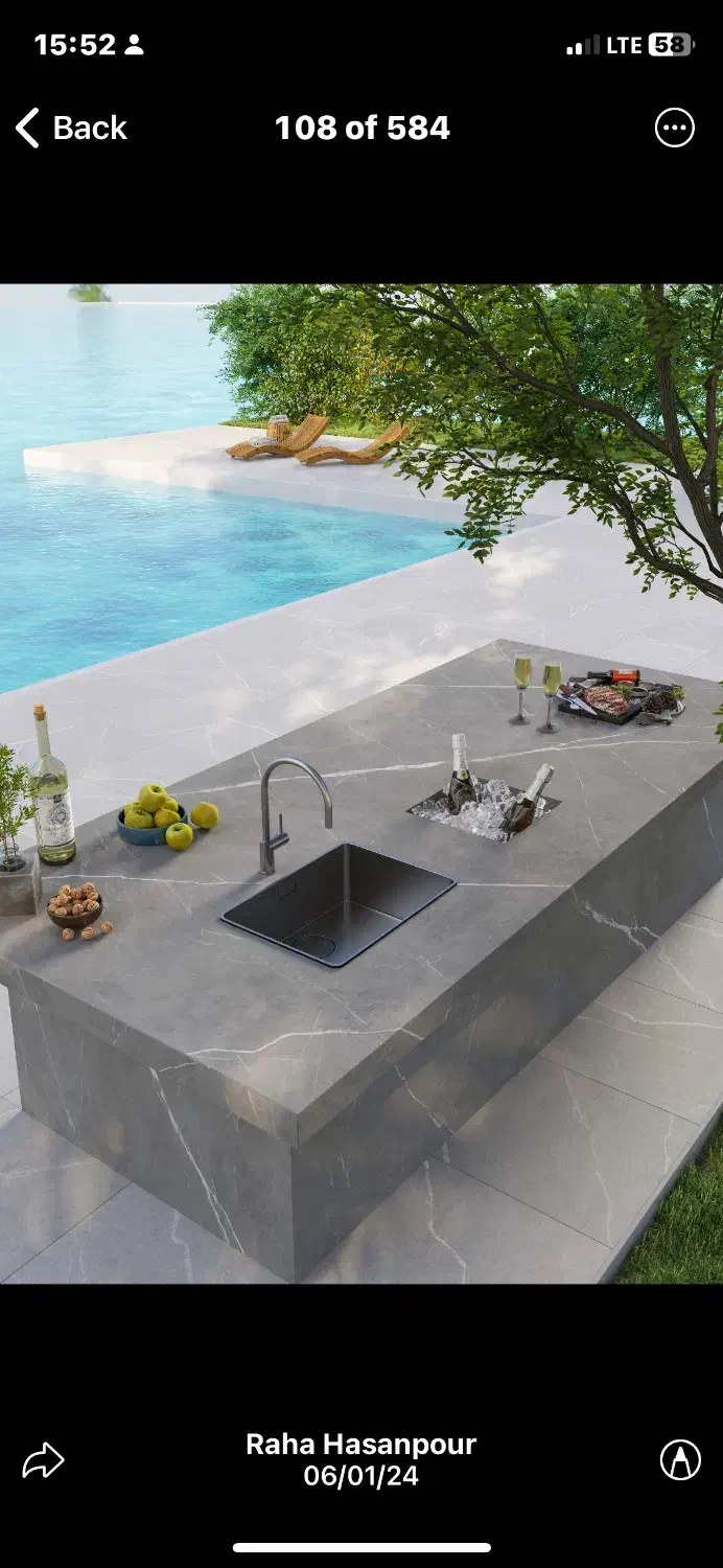 فروش و اجرای کانتر تاپ و صفحه کابینت|مصالح و تجهیزات ساختمان|کیش, |دیوار