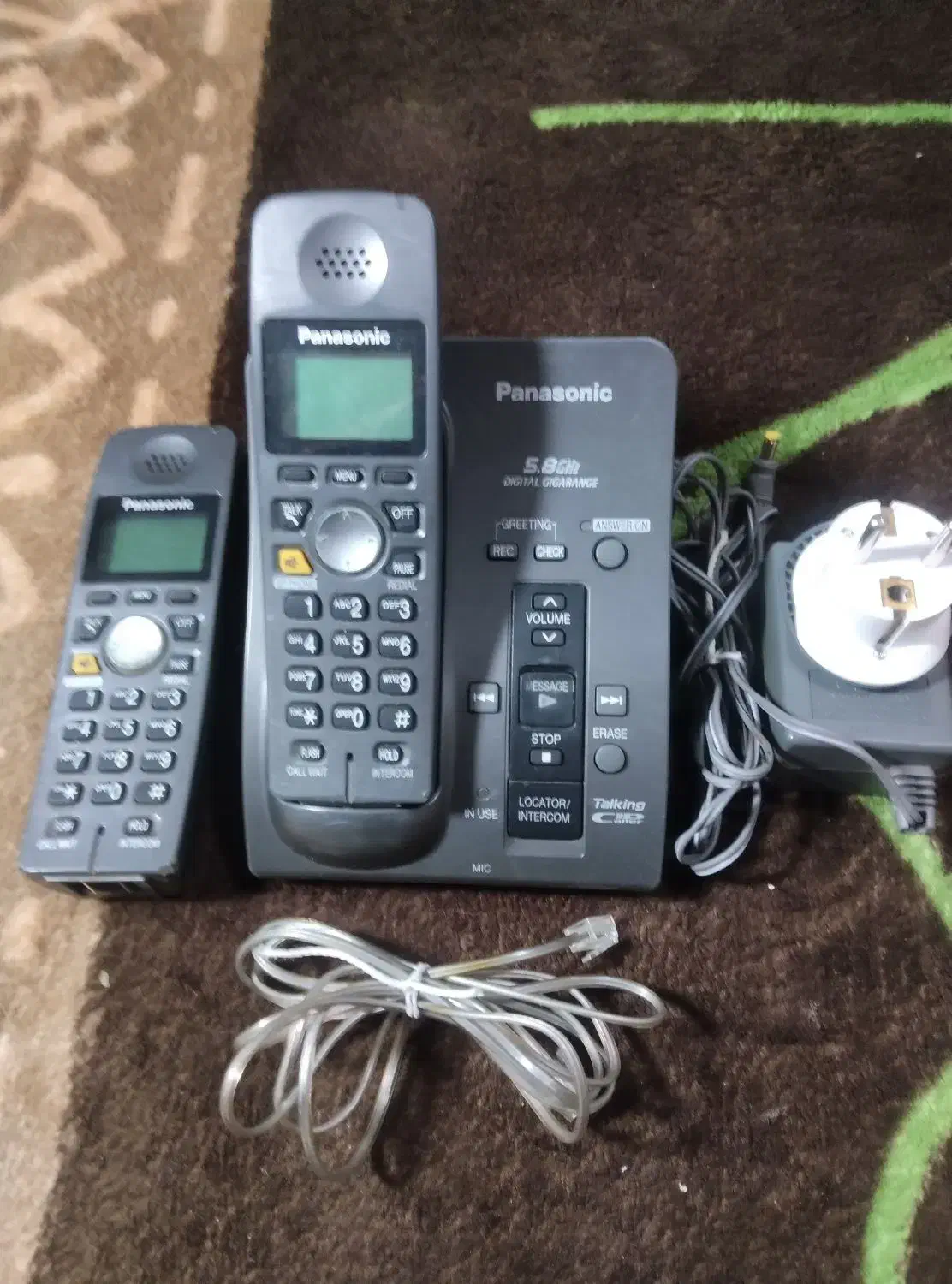 تلفن پاناسونیک مدل TG6051B|تلفن رومیزی|رباطکریم, نصیرشهر|دیوار