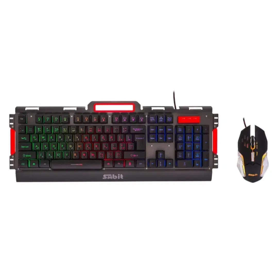 کیبورد گیمینگ به همراه موس|قطعات و لوازم جانبی رایانه|رشت, فلسطین|دیوار